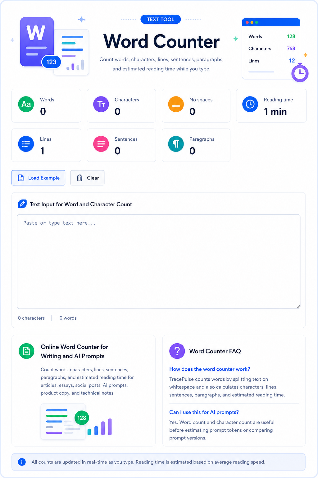 Word Character Counter Online